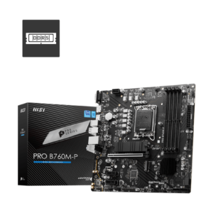 MSI PRO B760M-P DDR5 s1700 VGA DP HDMI Type-C