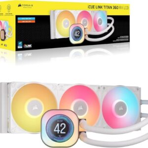 Corsair iCUE TITAN RX LCD Display White 360 RGB