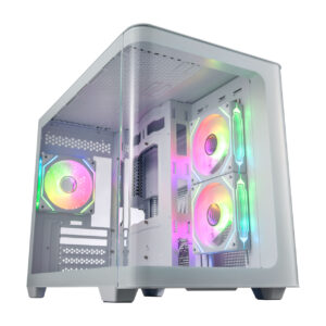 Fsp S380 RGB White Mid Tower Micro-ATX