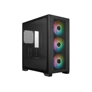 Cooler Master 301 ELITE Mesh RGB Black Mini Tower M-ATX
