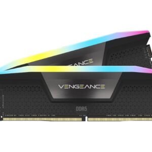 Corsair Vengeance RGB 64GB(2X32GB) DDR5 CL42 6400MHz Black