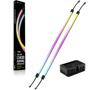 סט פסי תאורה חכמים Corsair iCUE LINK LS430 RGB – באורך 430 מ״מ