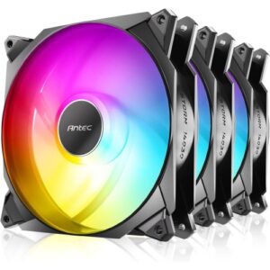 Antec STORM T3 FDB Bearing Pack 3X140MM Fan Black RGB