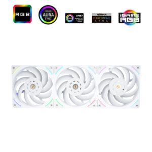 Thermalright TL-UB36W White 3X120MM Pack RGB