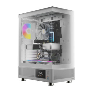 GAMDIAS ATLAS E1 WHITE RGB Mid Tower ATX