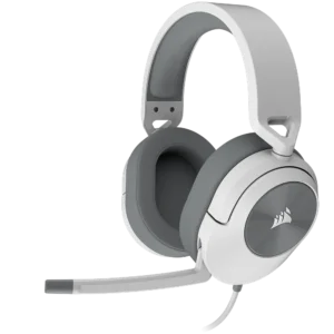 אוזניות גיימינג CORSAIR HS55 STEREO HEADSET – White