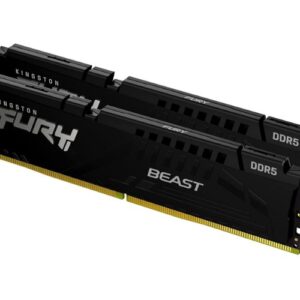 Kingston FURY Beast 32GB(2X16GB)DDR5 CL30 6000Mhz Black
