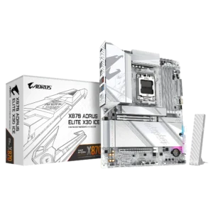 Gigabyte X870-AORUS ELITE X3D ICE WIFI DDR5 AMD AM5 HDMI Type-C
