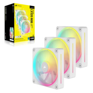 Corsair iCUE LINK LX120 White 3X120MM Pack RGB