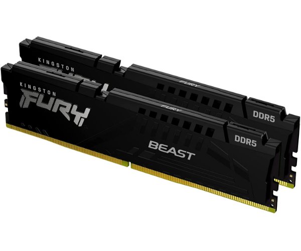 Kingston FURY Beast 32GB(2X16GB)DDR5 CL40 5600Mhz Black