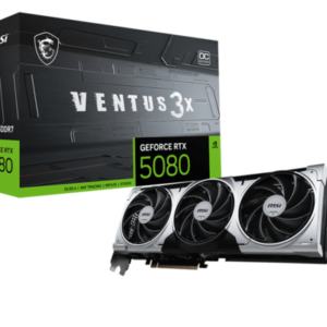 MSI GeForce® RTX5080 VENTUS 3X OC PLUS 16GB GDDR7