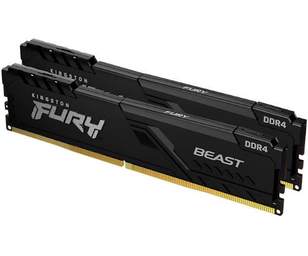 Kingston FURY Beast 32GB(2X16GB)DDR5 CL36 6000Mhz Black