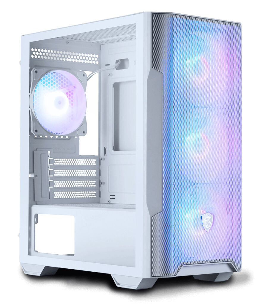 MSI MAG FORGE M100R White RGB Mid Tower ATX