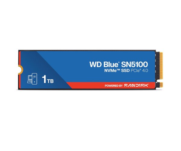 Western digital SN5100 BLUE PCIE4.0 1TB 7100/6700MBs SSD NVME