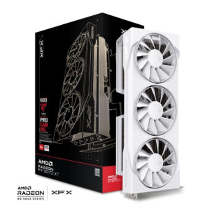 XFX Swift Radeon™ RX9070 XT White Triple Fan OC 16GB GDDR6