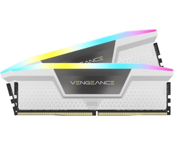 Corsair Vengeance RGB 32GB(2X16GB) DDR5 CL36 6400MHz White
