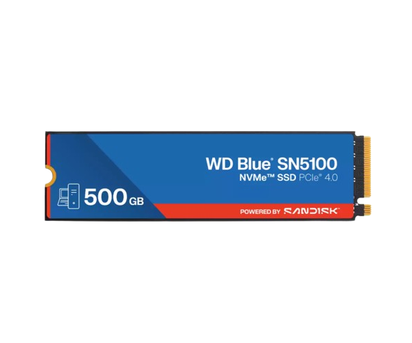 Western digital SN5100 BLUE PCIE4.0 512GB 6600/5600MBs SSD NVME