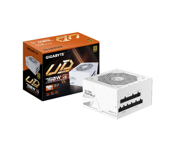 Gigabyte UD750M PG5 V2 ICE PCIE 5.1 Fully Modular 750W 80Plus Gold