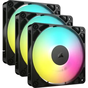 Corsair RS120 ARGB 3X120MM Pack Black RGB