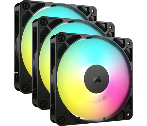 Corsair RS120 ARGB 3X120MM Pack Black RGB