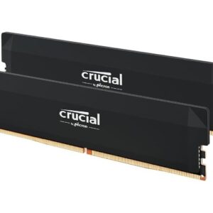 Crucial Pro Overclocking 32GB(2X16GB) DDR5 CL38 6400MHz Black