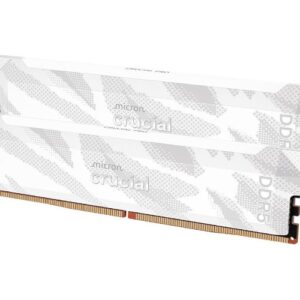 Crucial Pro Overclocking 32GB(2X16GB) DDR5 CL32 6400MHz White