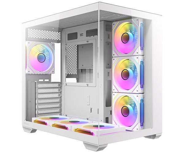 Antec CX Series Mirror RGB White Mini Tower ATX