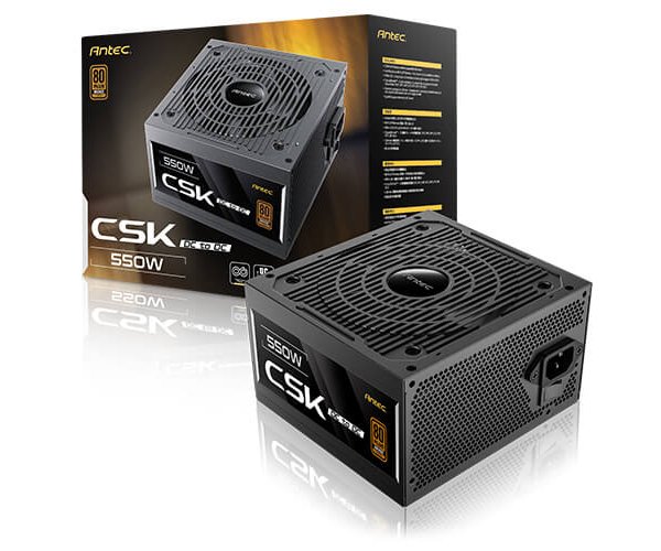 Antec CSK 550DC Non-Modular 550W 80plus Bronze