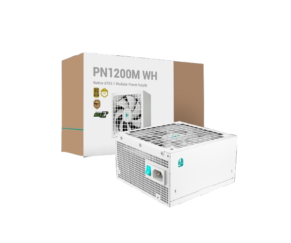 DeepCool PN1200M White Pcie 5.1 1200W 80Plus Gold