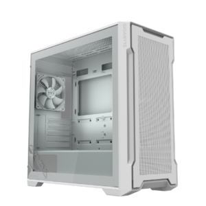Gigabyte C102 GLASS ICE White RGB Mid Tower Micro-ATX