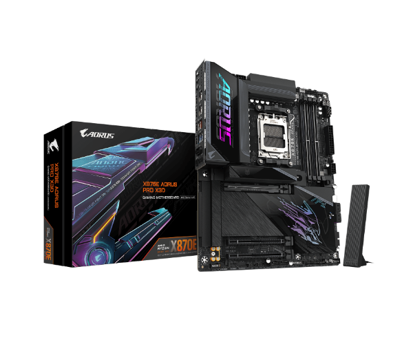Gigabyte X870E-AORUS PRO X3D WIFI DDR5 AMD AM5 HDMI Type-C