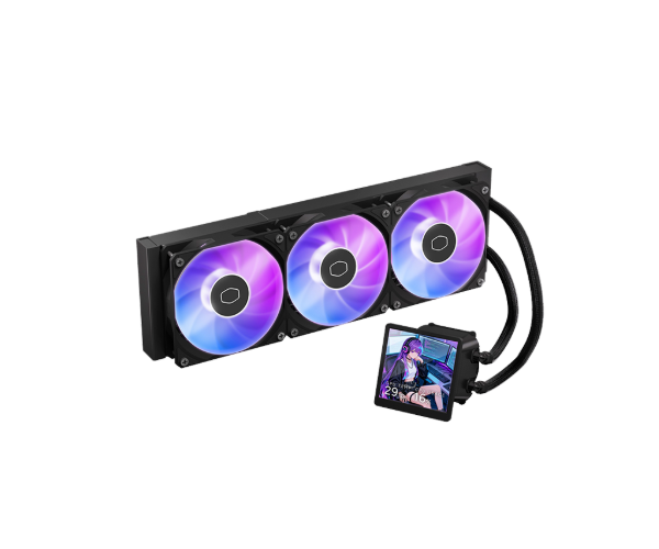 COOLERMASTER MasterLiquid CORE LCD 360 ARGB Black
