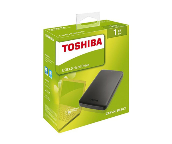 דיסק חיצוני 2.5 TOSHIBA  Canvio Basics 1 TB