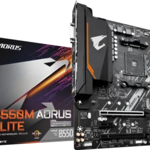 Gigabyte B550M-AORUS ELITE DDR4 AMD AM4 DVI HDMI