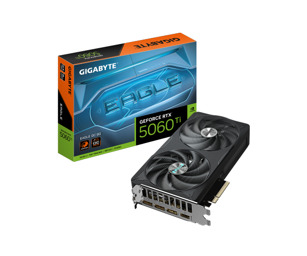 Gigabyte GeForce® RTX5060 Ti EAGLE OC 8GB GDDR7