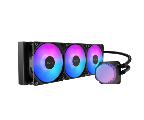 COOLERMASTER Elite Liquid 360 ARGB Black
